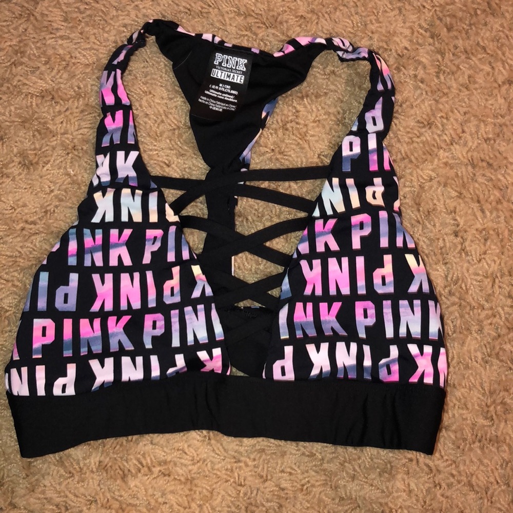 Super cute “lace up” Victoria secret sports bra!!